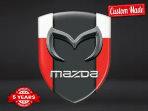 Mazda Pegatina Silicona Alta Calidad Profesional Resistente